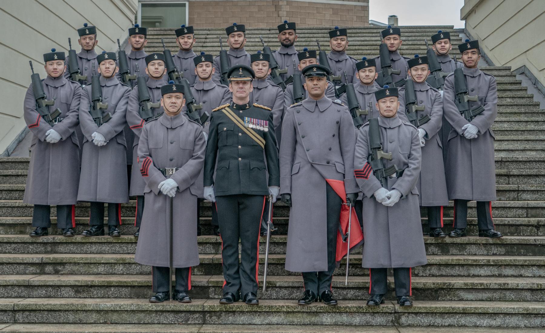 222 Signal Squadron, 22 Signal Regiment Fit for Inspection Parade